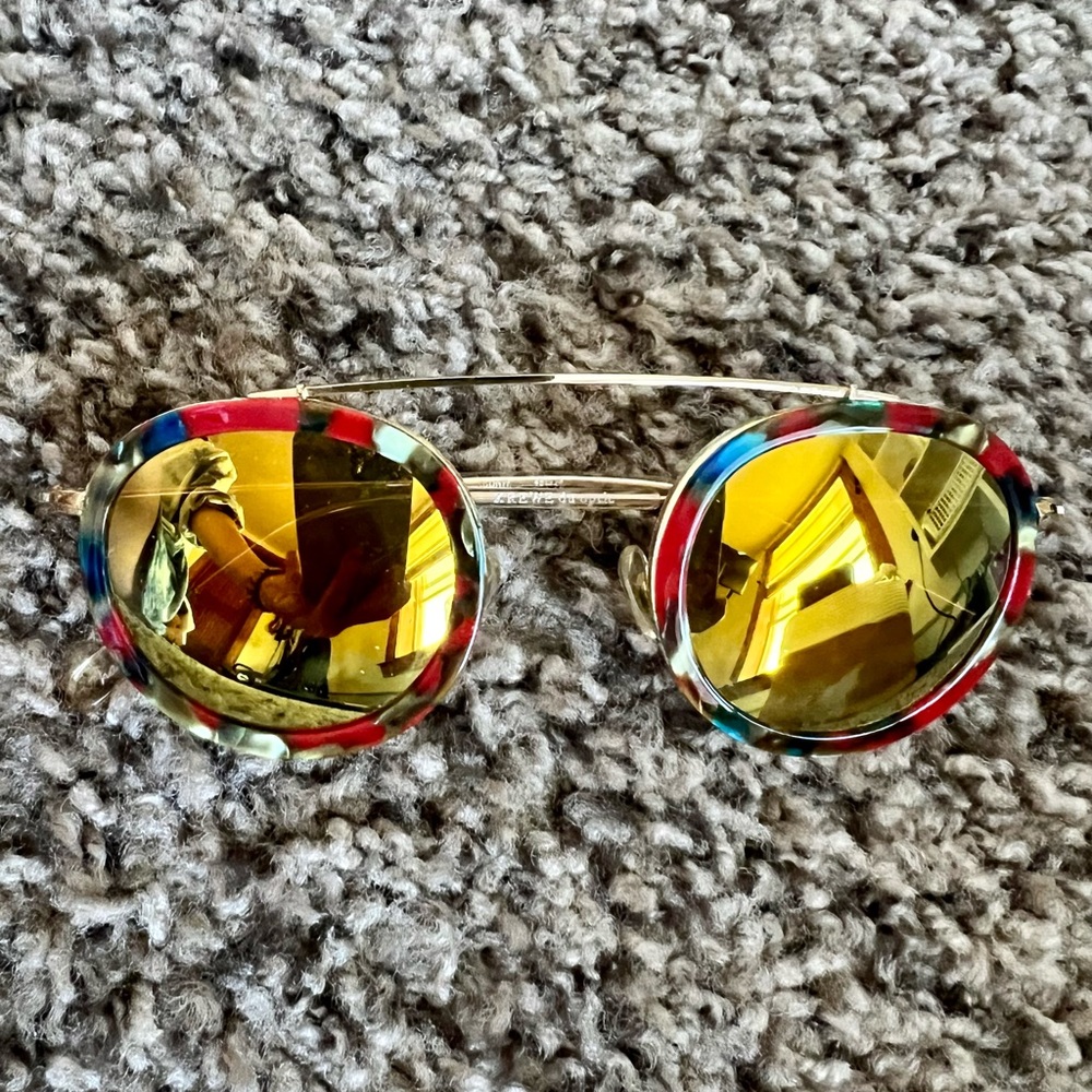 Krewe multicolored sunglasses. Mardi Gras limited